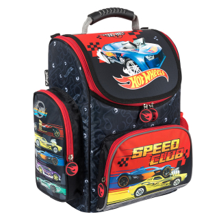 Súprava školská taška Bambino Hot Wheels + peračník